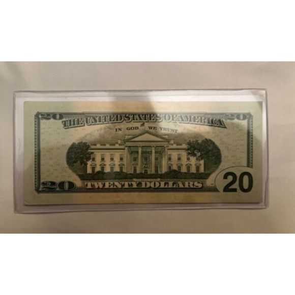 2017A $20 DOLLAR BILL - VERY RARE - *Star Note*.  SERIAL #PA00023099* Fancy - Picture 4 of 5
